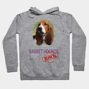 Basset Hounds Rock! Hoodie